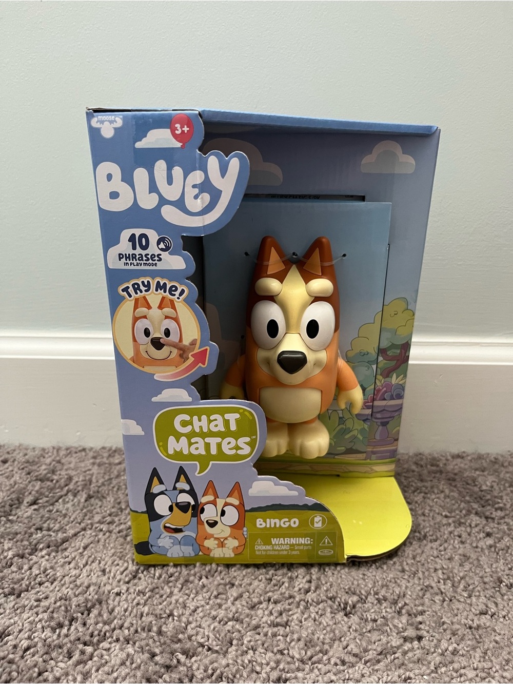 Disney Bluey Chat Mates Bingo Talking Toy - 10 Phrases